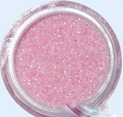 polvere glitter rosa BABY